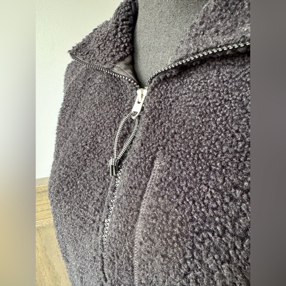 The North Face Ridge Fleece Teddy Full Zip Women's size XSmall Black - Picture 5 of 8